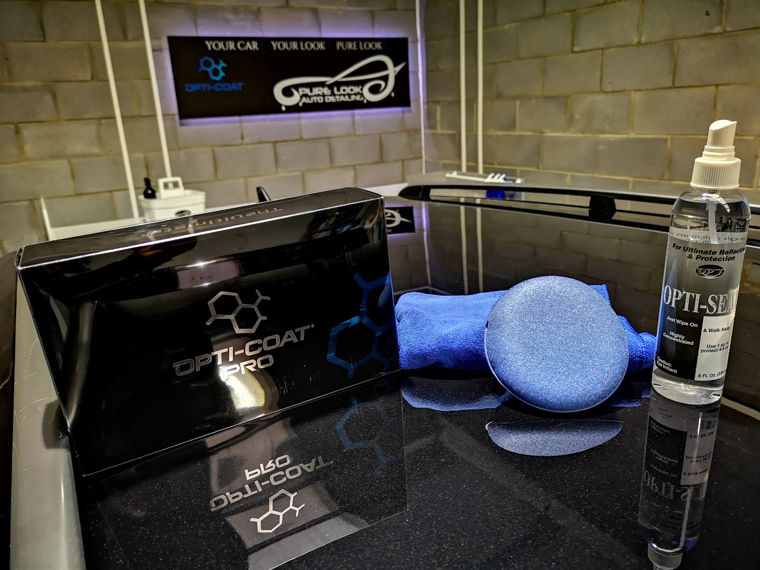 car paint ceramic coating protection at Pure Look Auto Detailing