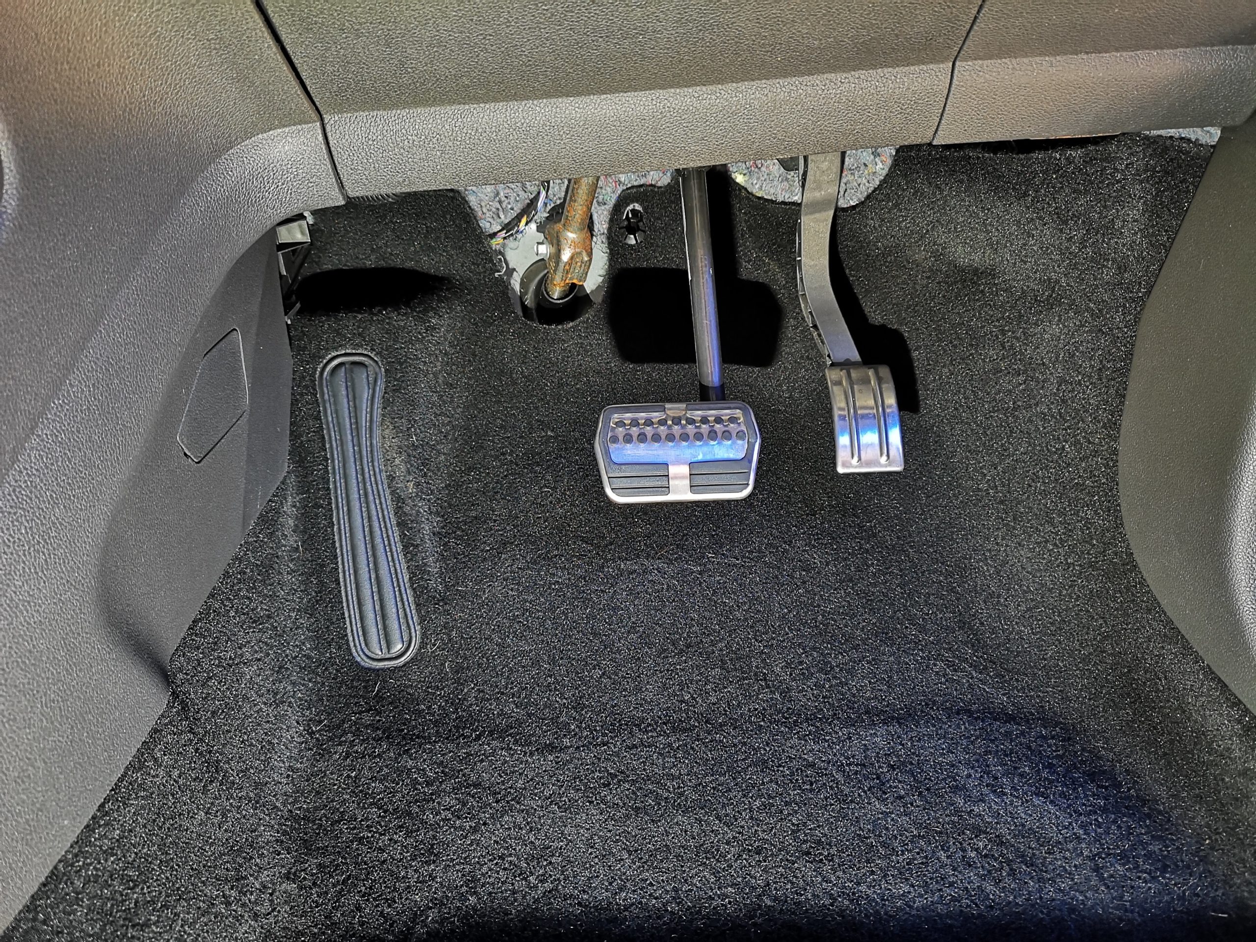 cleaned car pedal areas at Pure Look Auto Detailing