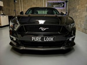 front ford mustan clean car exterior car valeting auto detailing paint correction