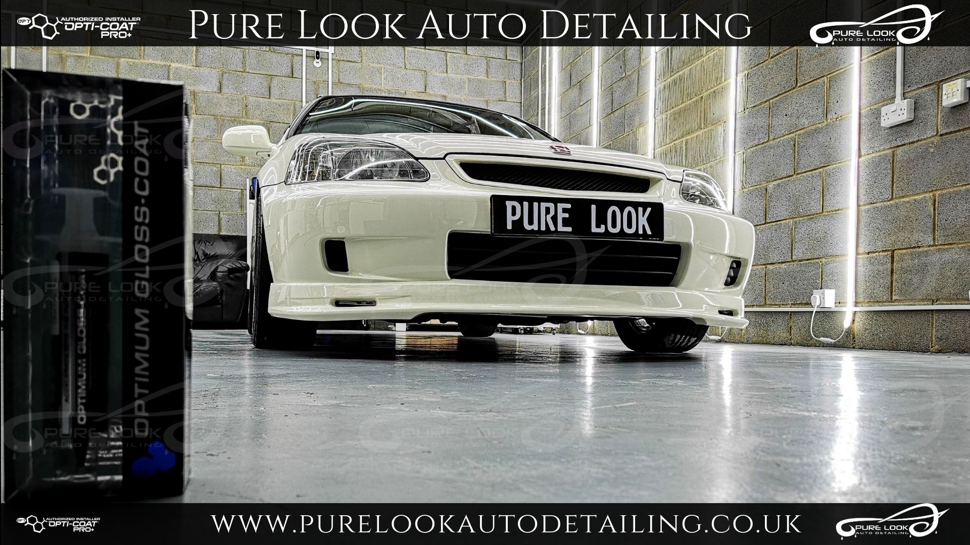 Honda Civic Front Ceramic Paint Protection Pure Look Auto Detailing